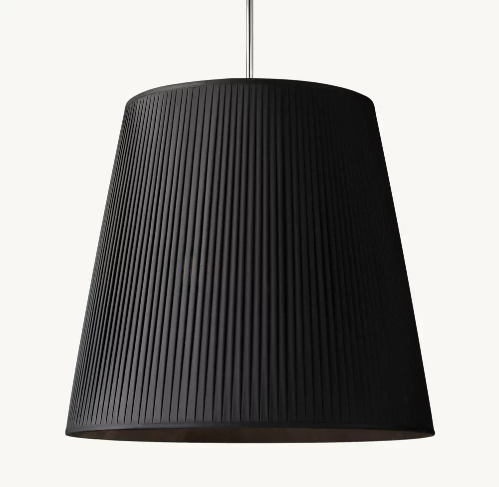 Reed Pleated Barrel Pendant - Zonesus