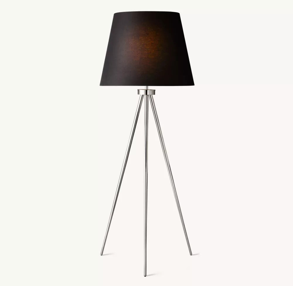 Reed Linen Shade Floor Lamp - Zonesus