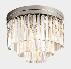 Odean Round Flushmount 20" 32" - Zonesus