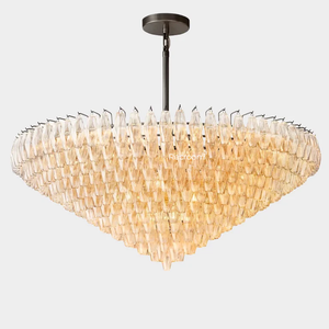 Chia Round Tired Chandelier 62" - Zonesus