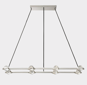 Eclatant Rectangular Chandelier 54" 72" - Zonesus