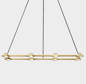 Eclatant Rectangular Chandelier 54" 72" - Zonesus
