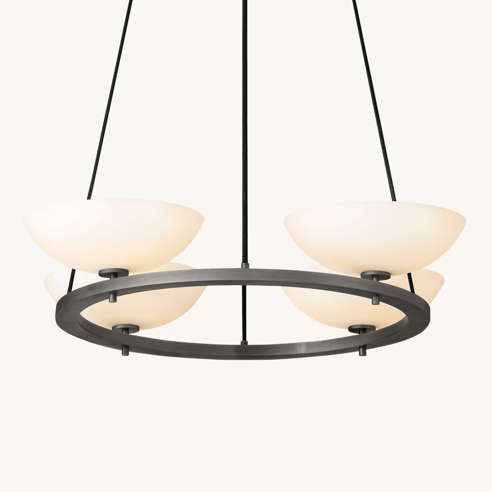 VERNET ROUND CHANDELIER 36" - Zonesus
