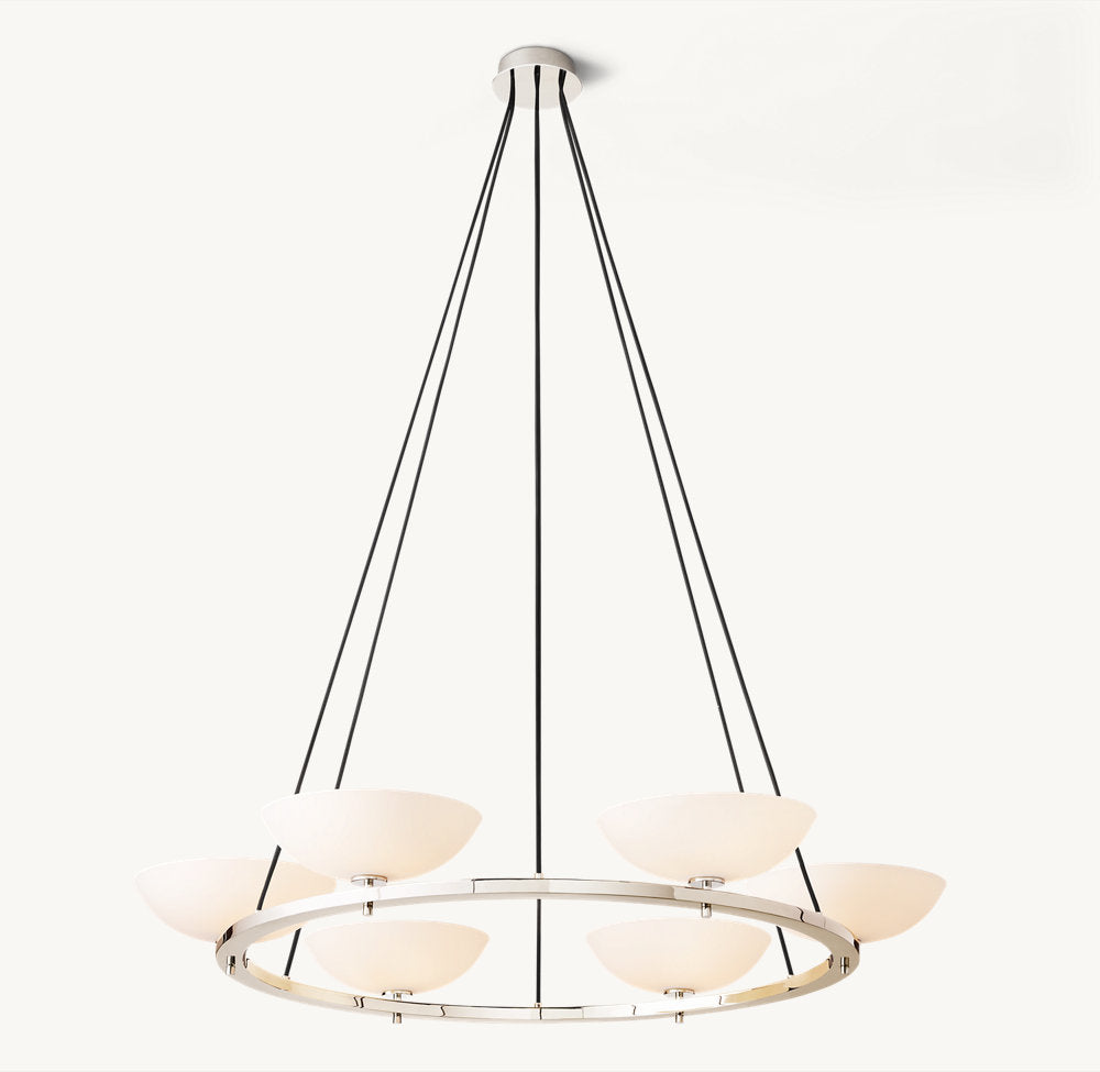 VERNET ROUND CHANDELIER 48" - Zonesus