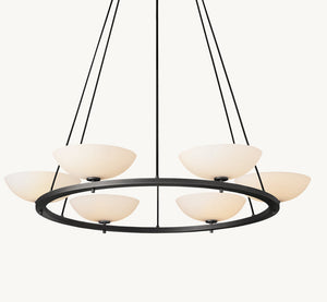 VERNET ROUND CHANDELIER 48" - Zonesus
