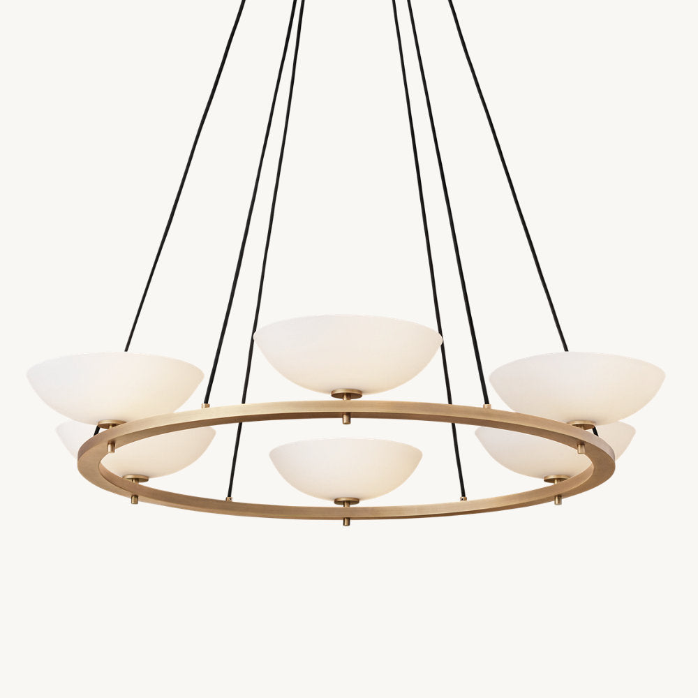 VERNET ROUND CHANDELIER 48" - Zonesus