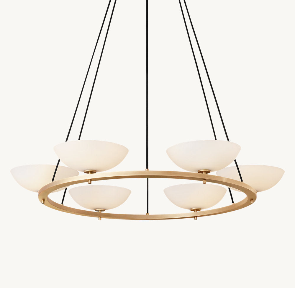 VERNET ROUND CHANDELIER 48" - Zonesus
