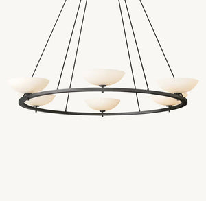 VERNET ROUND CHANDELIER 60" - Zonesus