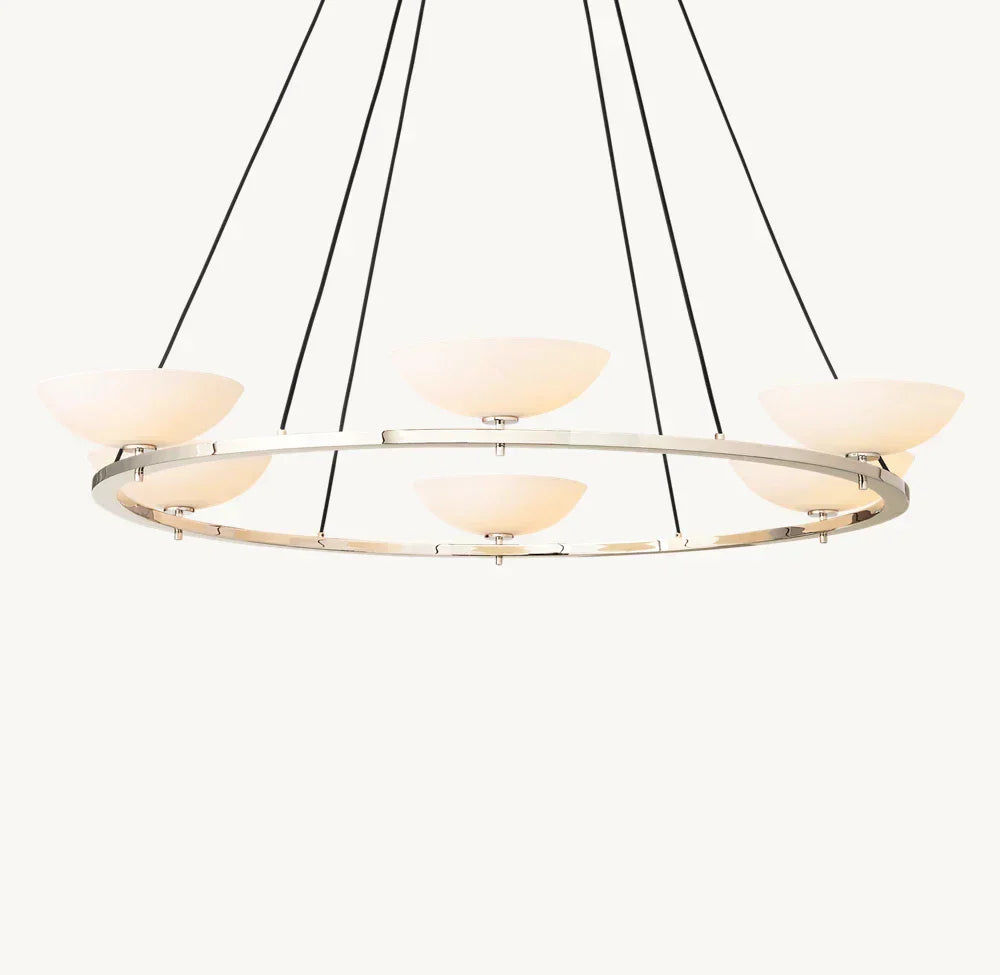 VERNET ROUND CHANDELIER 60" - Zonesus