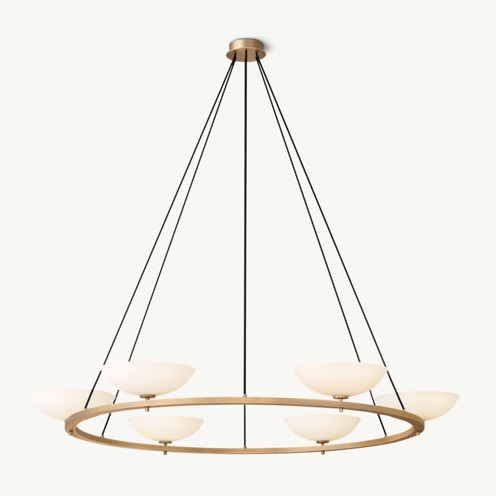 VERNET ROUND CHANDELIER 60" - Zonesus