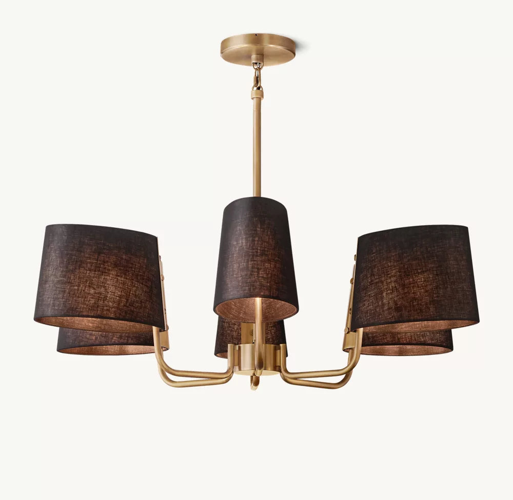 Martineau Round Chandelier 36" - Zonesus