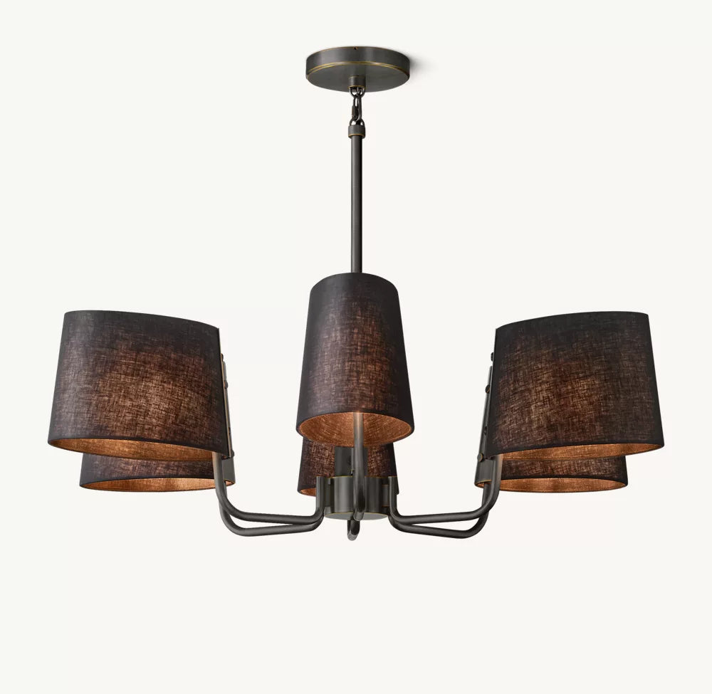 Martineau Round Chandelier 36" - Zonesus