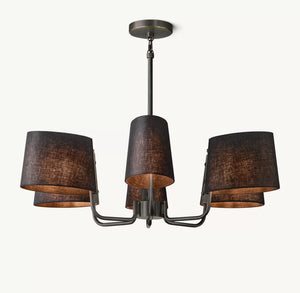 Martineau Round Chandelier 36" - Zonesus