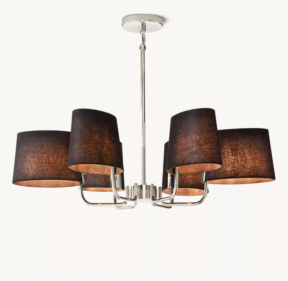 Martineau Round Chandelier 36" - Zonesus