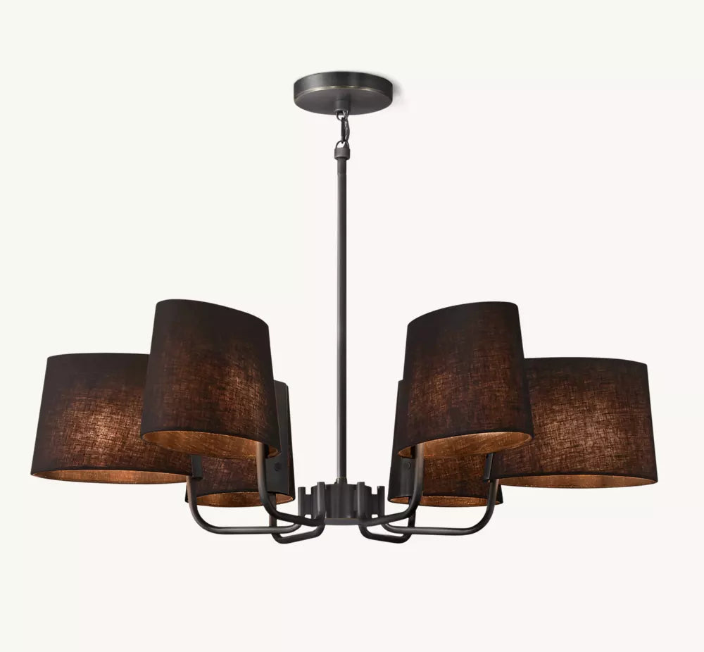 Martineau Round Chandelier 36" - Zonesus