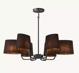 Martineau Round Chandelier 36" - Zonesus