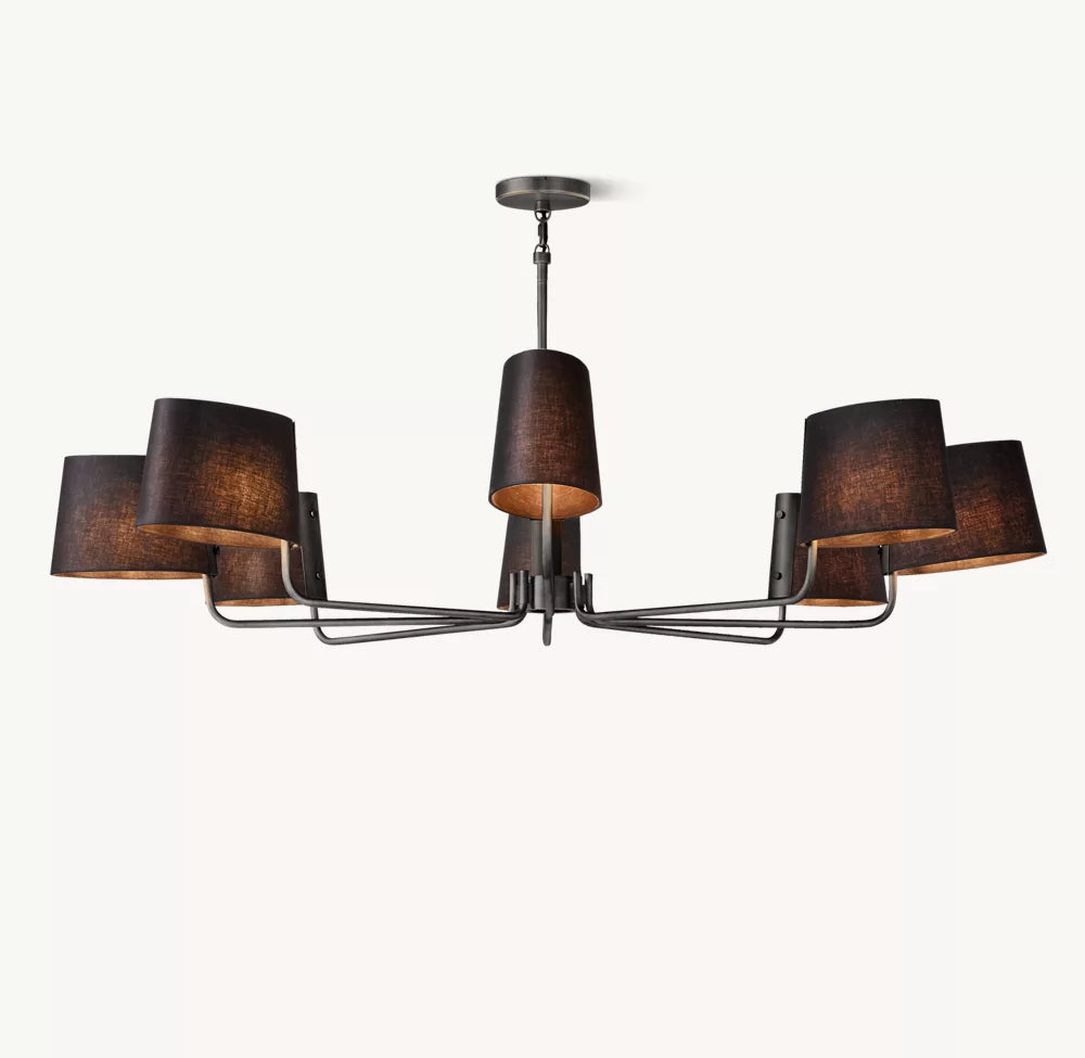 Martineau Round Chandelier 60" - Zonesus