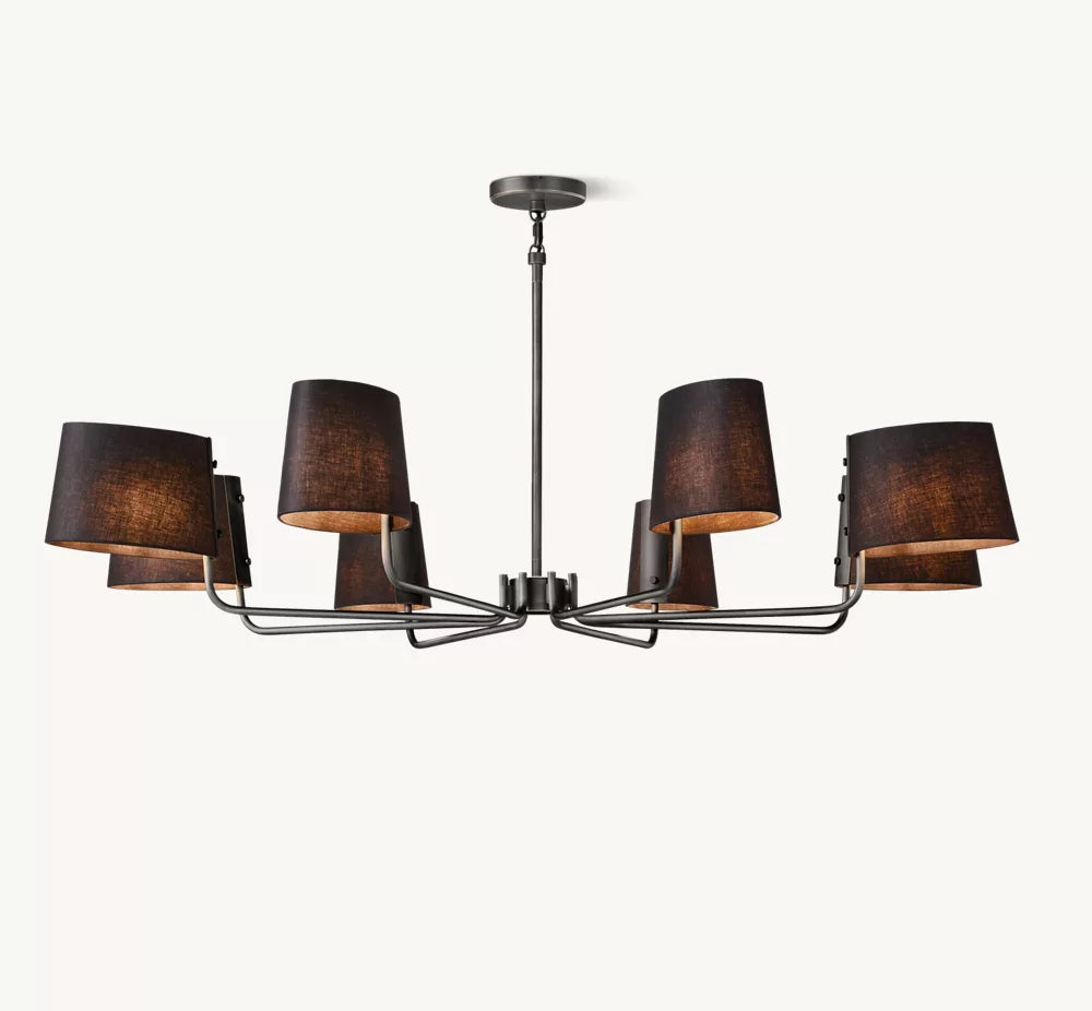 Martineau Round Chandelier 60" - Zonesus