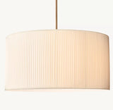 Reed Pleated Drum Pendant - Zonesus