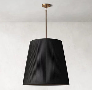 Reed Pleated Barrel Pendant - Zonesus