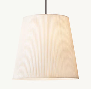 Reed Pleated Barrel Pendant - Zonesus
