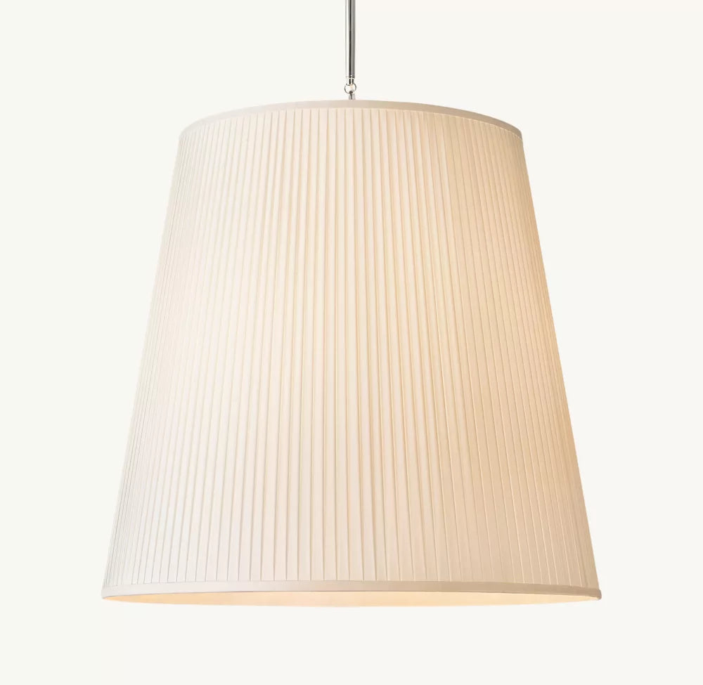 Reed Pleated Barrel Pendant - Zonesus
