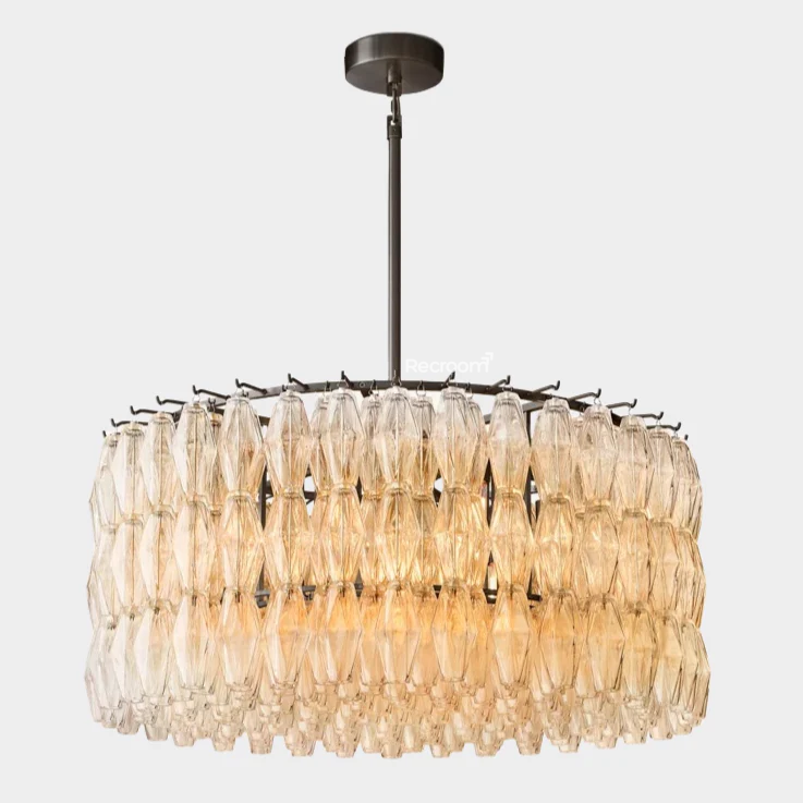 Chia Round Chandelier 37" - Zonesus