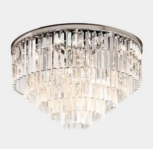 Odean Round Flushmount 20" 32" - Zonesus