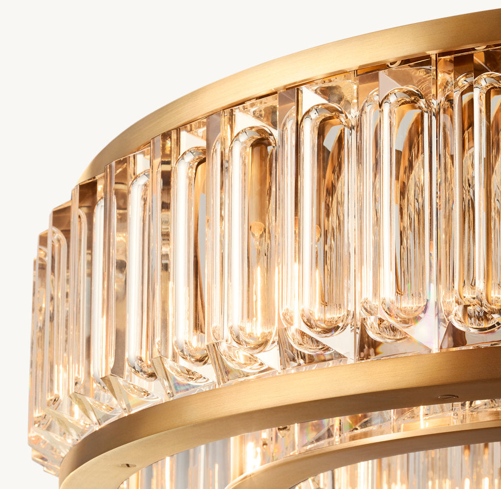 Mauriar Round Chandelier 37" - Zonesus