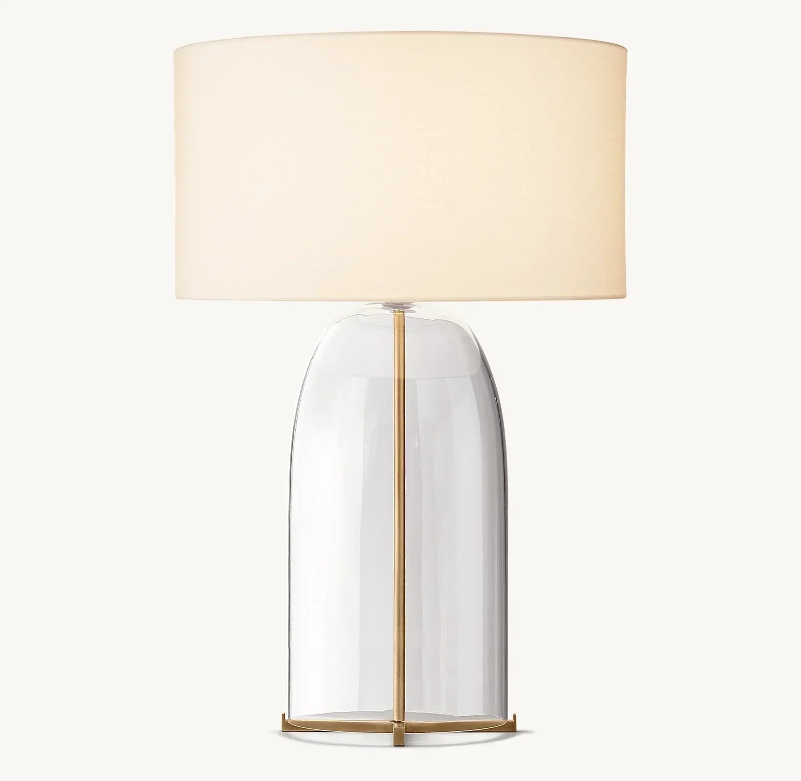 Bloomy Clear Glass Table Lamp - Zonesus