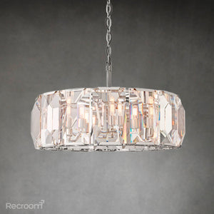 Harllow Multicurve Crystal Round Chandelier 19“ 31” 43“ 60” - Zonesus
