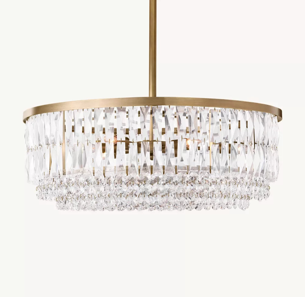 Portia Crystal Pendant 20" 26" 32"D - Zonesus