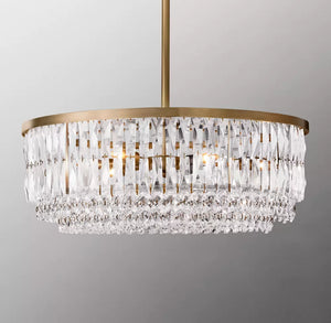 Portia Crystal Pendant 20" 26" 32"D - Zonesus