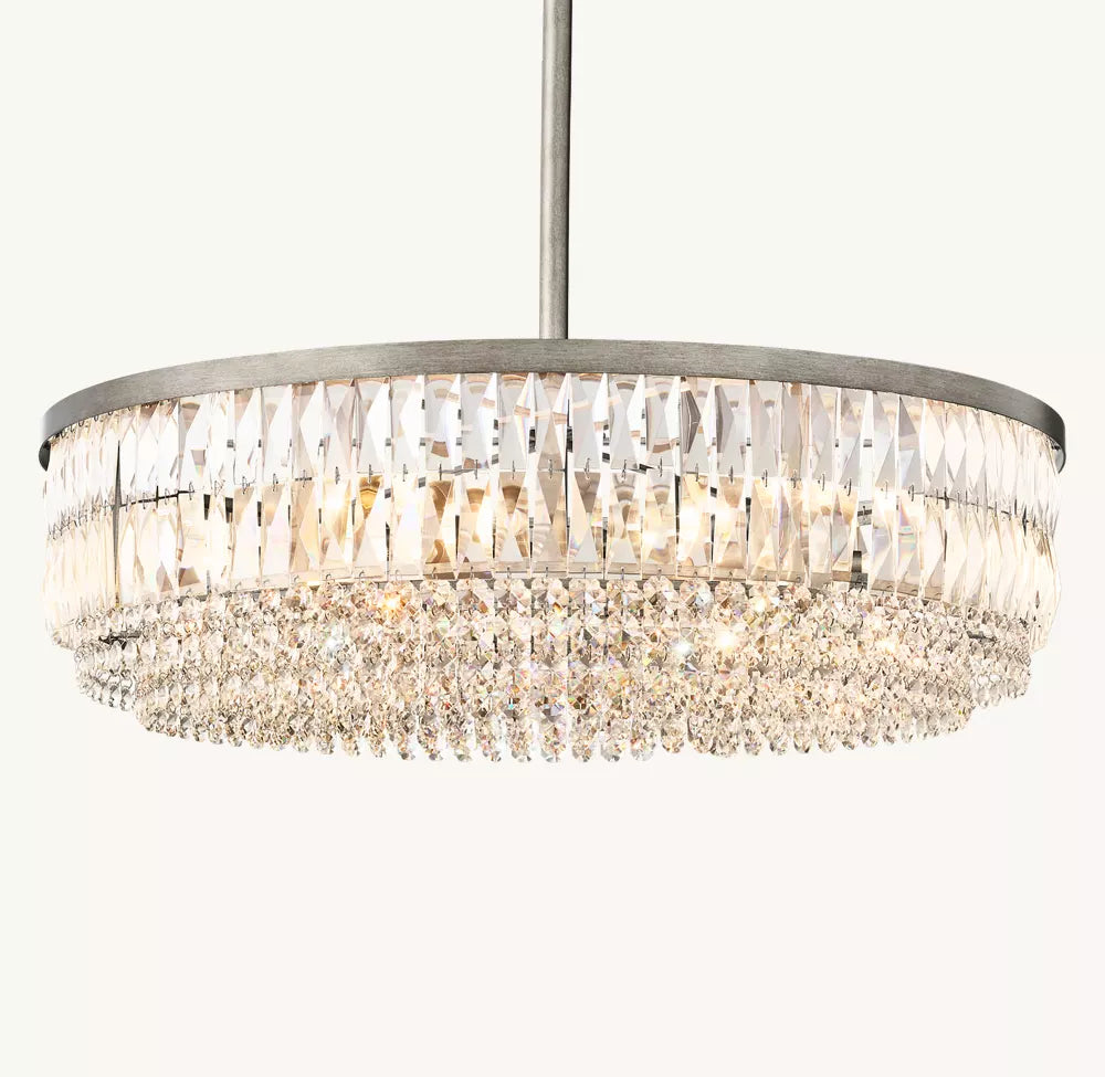 Portia Crystal Pendant 20" 26" 32"D - Zonesus