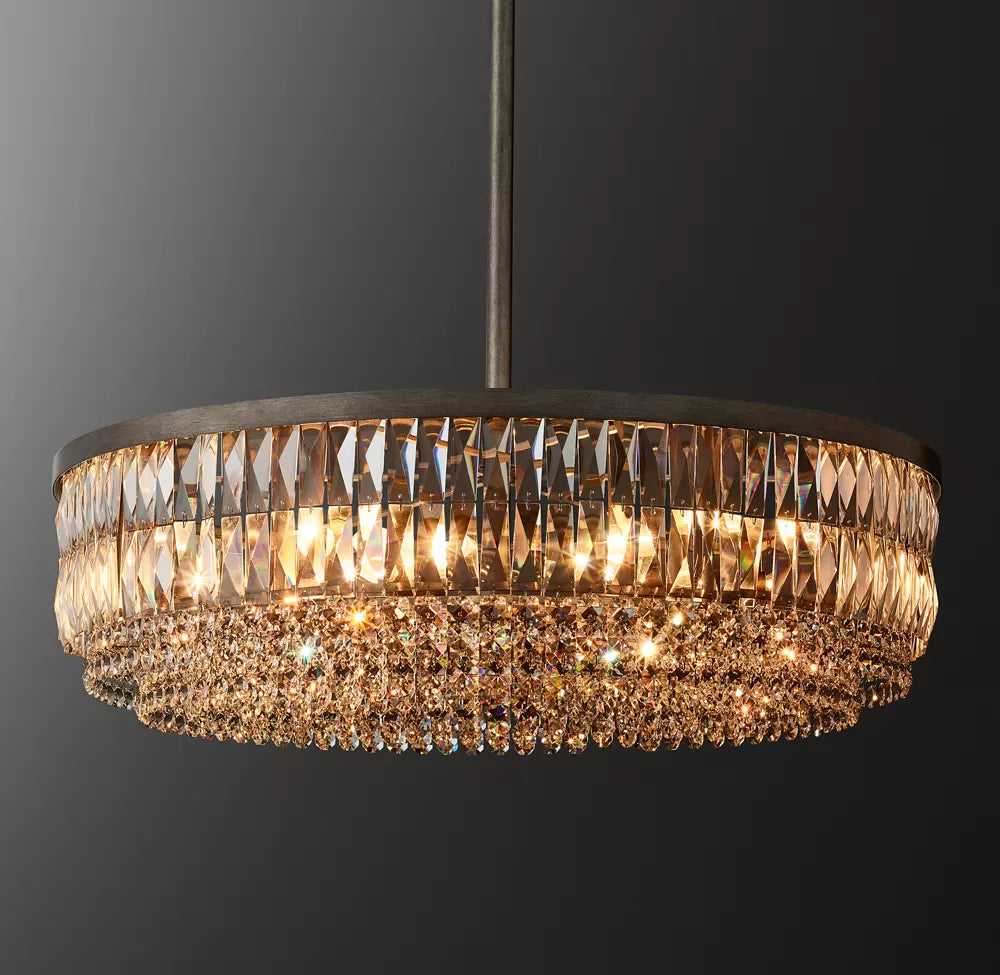 Portia Crystal Pendant 20" 26" 32"D - Zonesus