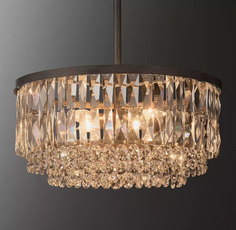 Portia Crystal Pendant 20" 26" 32"D - Zonesus