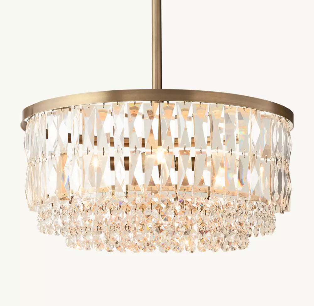 Portia Crystal Pendant 20" 26" 32"D - Zonesus