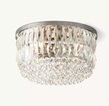 Portia Crystal Flushmount 16"D - Zonesus