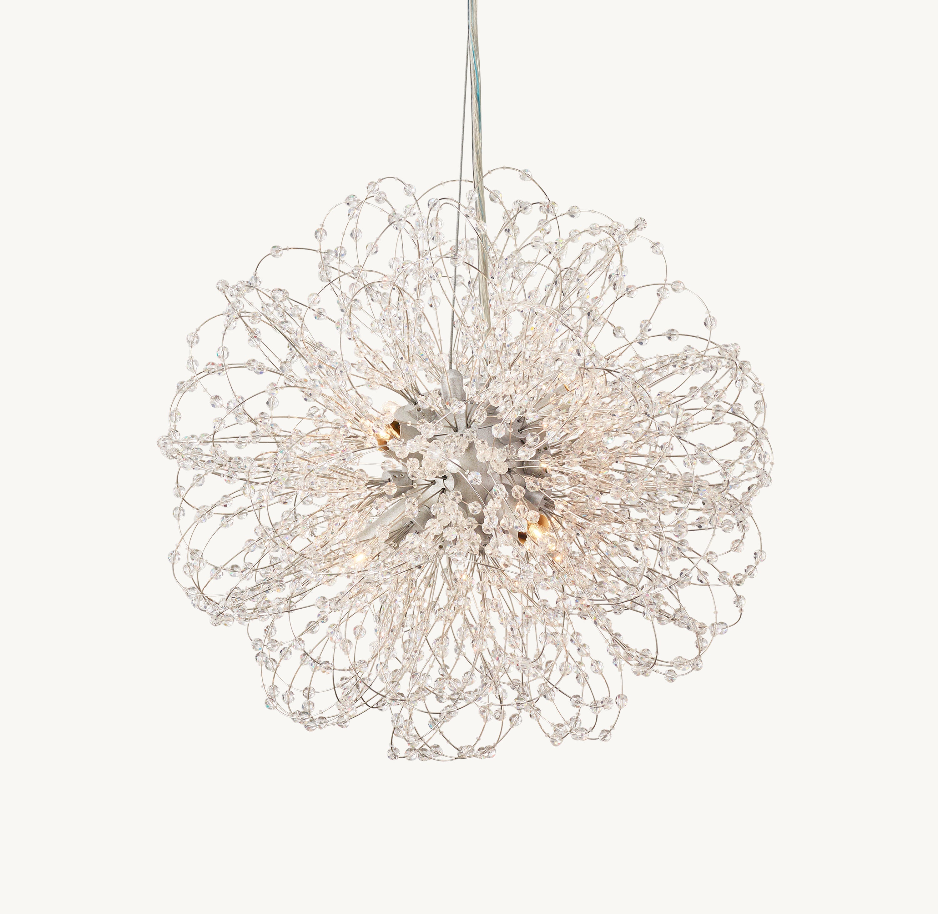 Josie Crystal Small Pendant 15"D - Zonesus