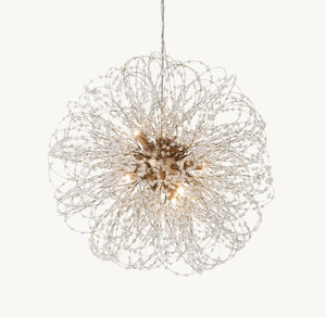 Josie Crystal Large Pendant 20"D - Zonesus