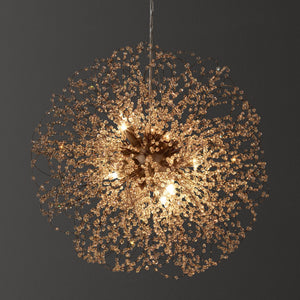 Josie Crystal Large Pendant 20"D - Zonesus