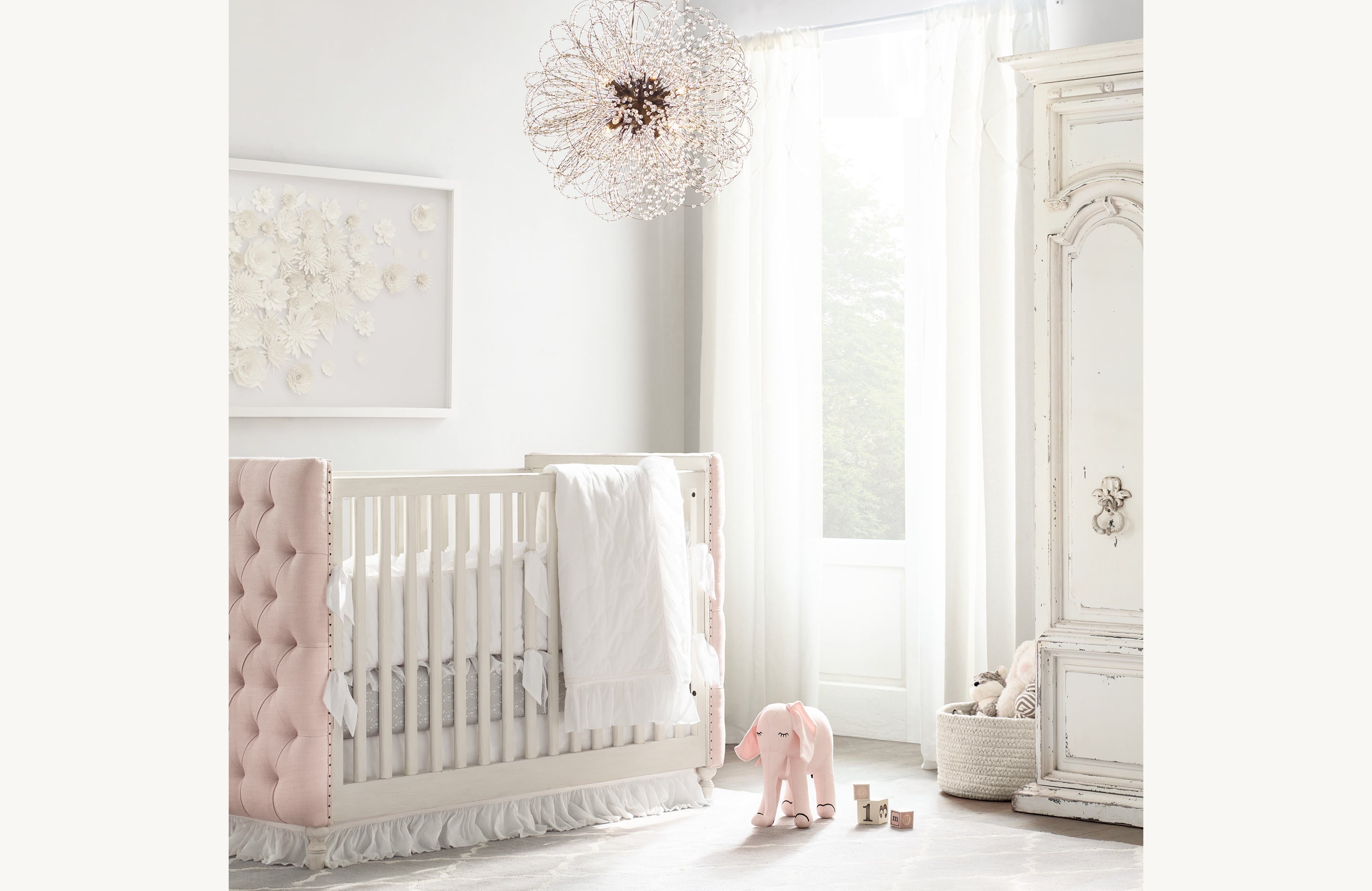 Josie Crystal Large Pendant 20"D - Zonesus