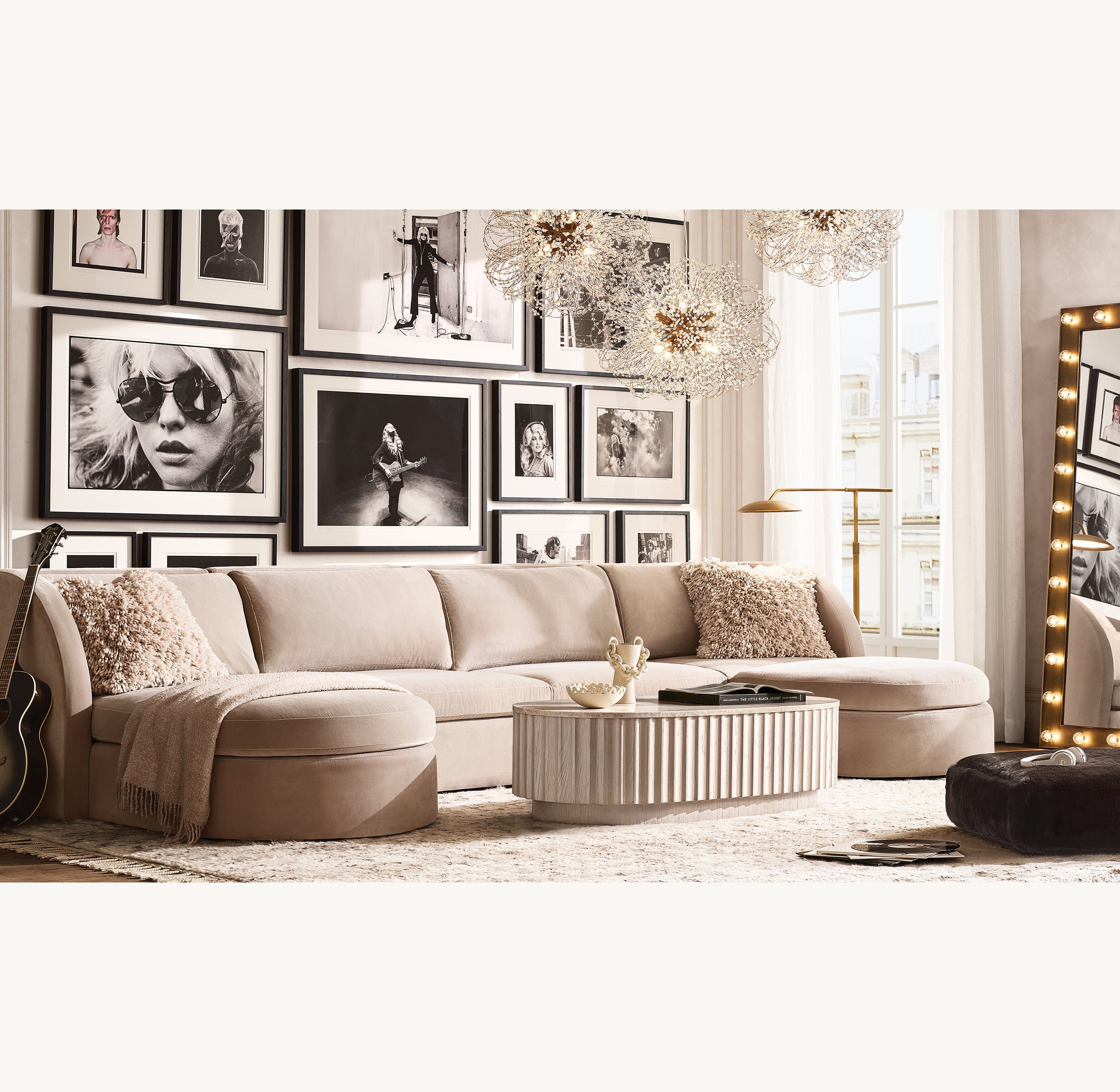 Josie Crystal Small Pendant 15"D - Zonesus