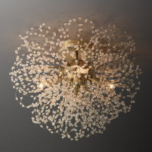 Josie Crystal Flushmount 18"D - Zonesus