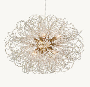 Josie Crystal Extra-Large Pendant 24"D - Zonesus