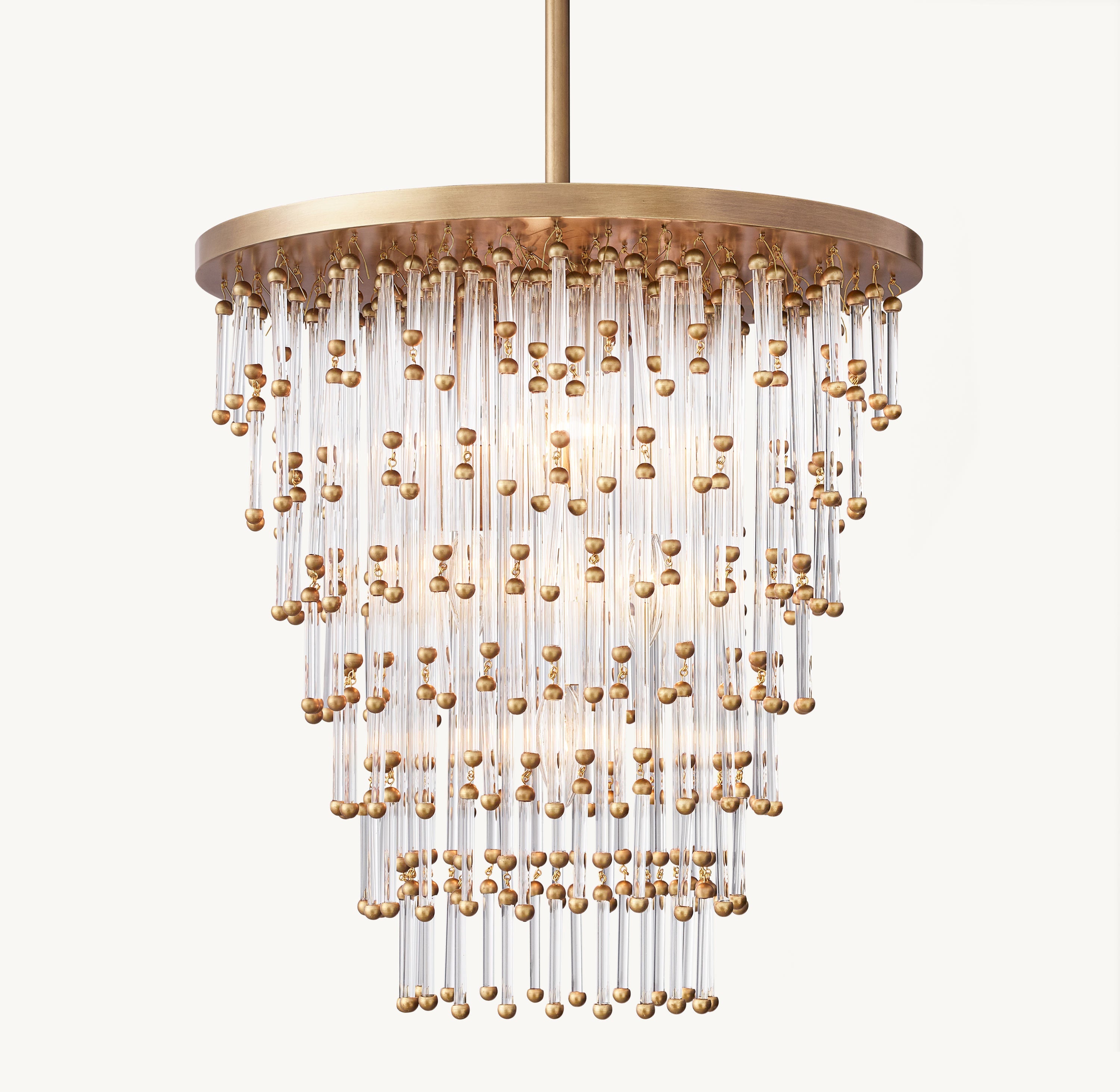 Evelina Crystal Small Pendant 18"D - Zonesus