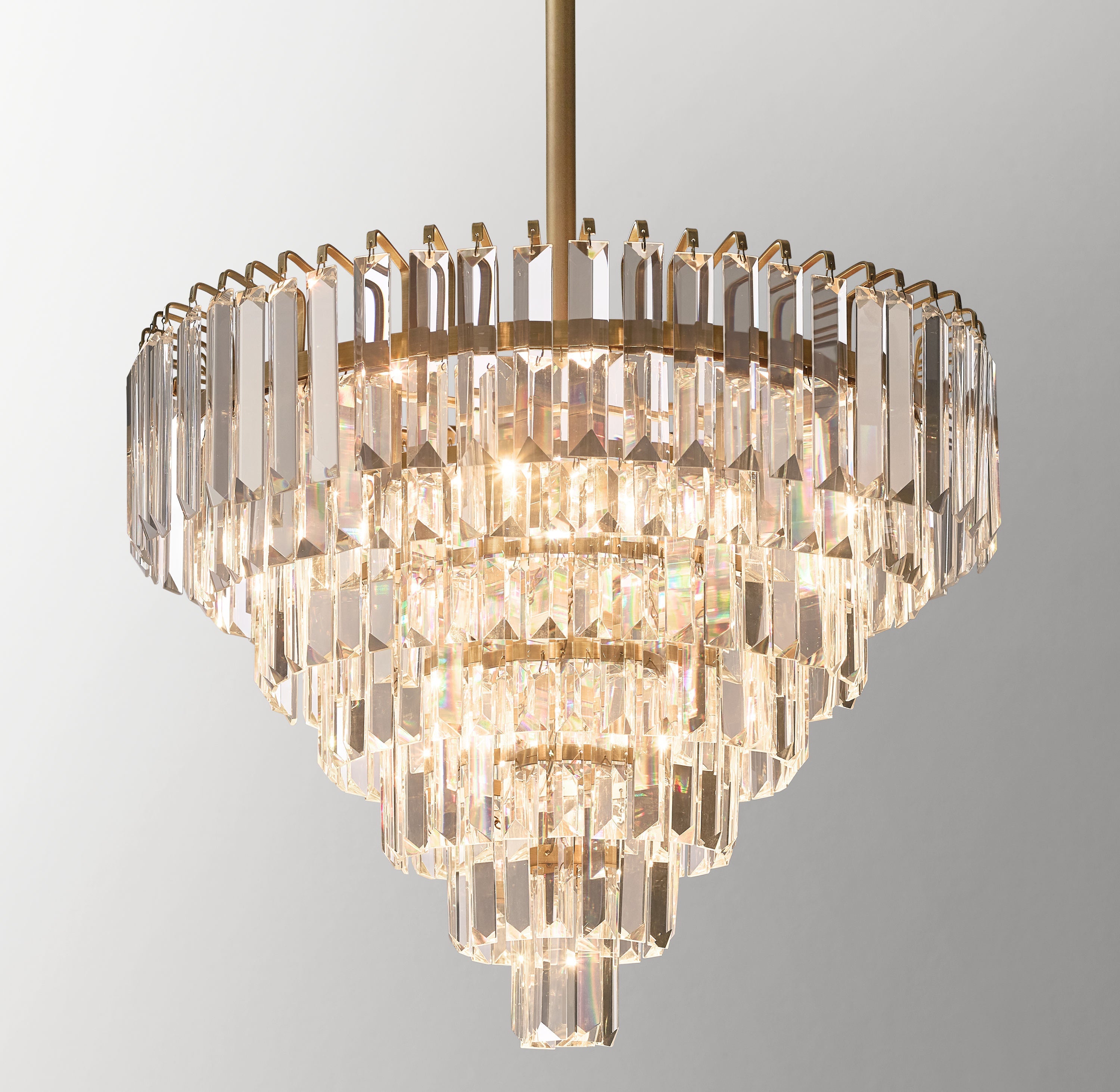 Mirabella Crystal Small Chandelier 20''H - Zonesus