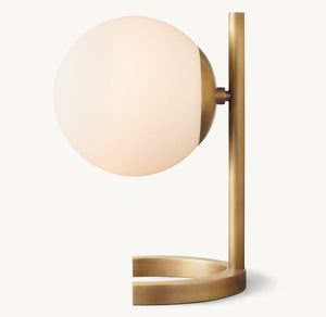 Keefe Glass Table Lamp 13''H - Zonesus