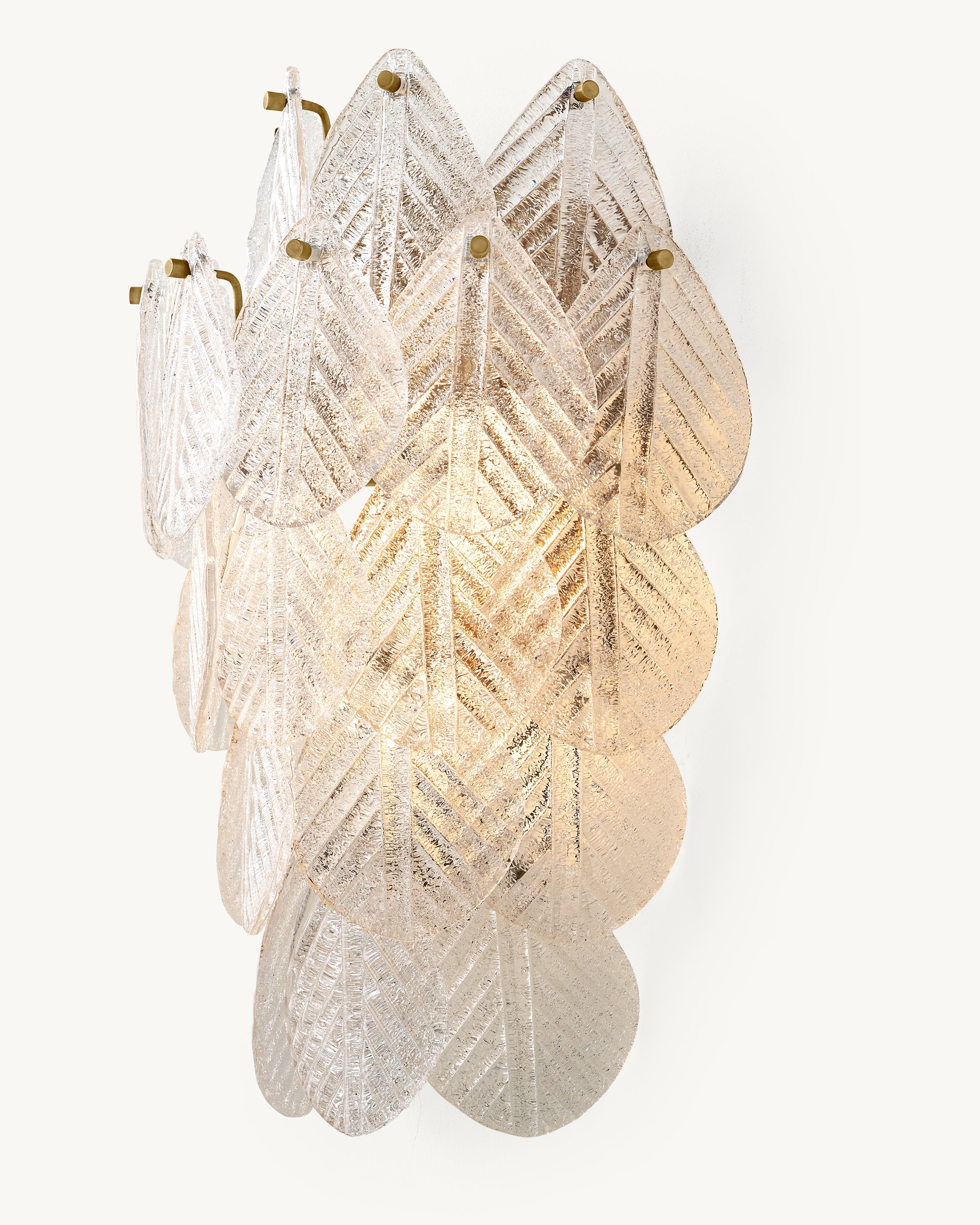 Fiore Glass Sconce 11"W - Zonesus