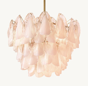 Petal Glass Medium Pendant 25''D - Zonesus